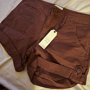 Burgundy Shorts